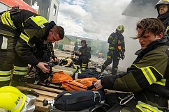 Зеленоградские пожарные вошли в число лучших среди звеньев газодымозащитной службы