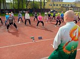 Занятия цигун в рамках губернаторского проекта «Активное долголетие» проходят в Солнечногорске