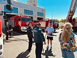Пожарные Зеленограда готовят школьников к городским соревнованиям