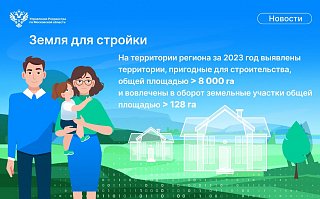 Надежный сервис «Земля для стройки» для выбора места под строительство объектов недвижимости на  территории Московской области