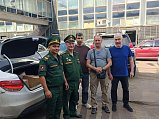 Очередная партия гуманитарной помощи отправлена нашим бойцам. 