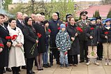Партийцы Солнечногорска приняли участие в митинге-возложении к стеле «Солнечногорск – город воинской доблести»