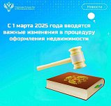 С 1 марта 2025 года вводятся важные изменения в процедуру оформления недвижимости