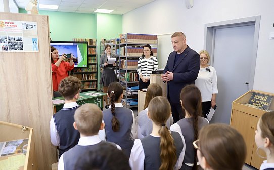 В Солнечногорске открыли «Парту героя» в честь Василия Петухова