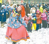 Масленица на снегу