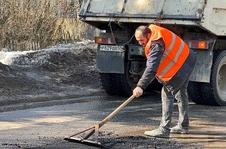 Ямочный ремонт стартовал на дорогах Солнечногорска