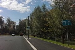 В Зеленограде отремонтировали первые в этом году автомобильные дороги