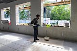 В Солнечногорске приступили к чистовой отделке помещений в пристройке к гимназии №6