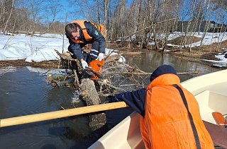 Пpотивопаводковые мероприятия пpоводят в Солнечногорске