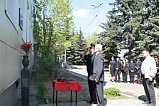 Совет ветеранов и действующие сотрудники УВД почтили память трагически погибшего 27 лет назад Сергея Горшкова