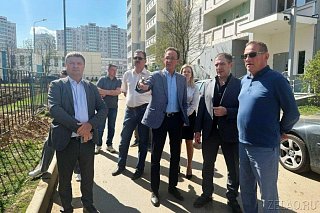 Благоустройство: идем в графике