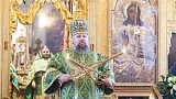 Архиерейское богослужение в Спасском храме Солнечногорска