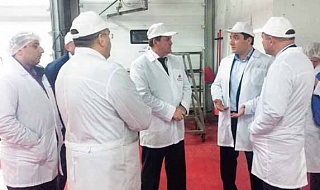 Андрей Чураков посетил агропромышленный комплекс «Дубинино»