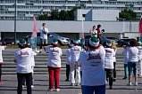 Никита Нагорный провел «Зарядку долголетия» на площадке КЦ «Зеленоград»