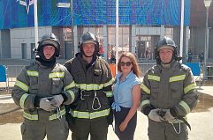 Солнечногорские спасатели приняли участие в XV Международном салоне «Комплексная безопасность‑2024»