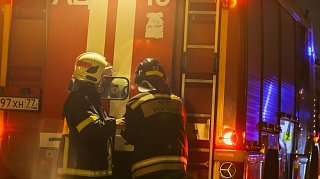 Человек пострадал при пожаре в доме в Солнечногорске