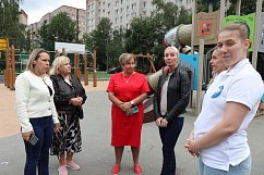 Марина Веремеенко: Детская площадка должна быть безопасной и удобной 