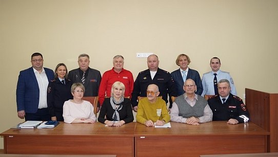 В ОМВД России по г.о. Солнечногорск состоялось первое заседание Общественного совета в новом составе