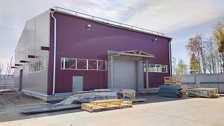 Производственный корпус металлообрабатывающего оборудования построили в округе Солнечногорск