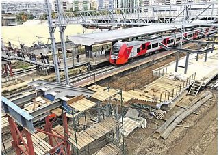 Станция - по стандарту столичного транспорта 