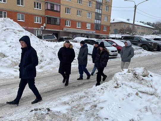 Единороссы Солнечногорска провели мониторинг содержания территории в Поварово