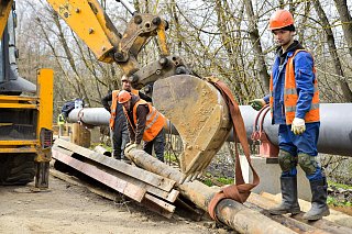 На 20% выполнен капитальный ремонт главного коллектора Солнечногорска