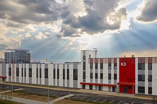 В двух корпусах технопарка «Алабушево» завершили фасадные работы