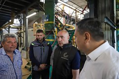Партийцы Солнечногорск проверили ход работ на котельной в Миронцево