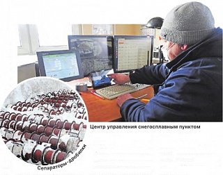 Пункт растопления