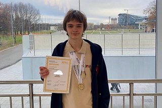 Ученик школы №1557 завоевал золото на международной олимпиаде по физике