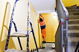 В 12 подъездах Солнечногорска приступили к ремонтным работам