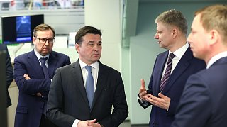 Андрей Воробьев представил гендиректору РЖД работу подмосковного ЦУР