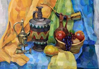 Выставка работ учащихся ДХШ № 9