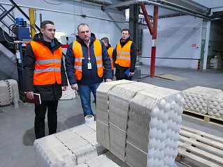 Руководство завода пульперкартона в Солнечногорске предложило сотрудничество местным производителям