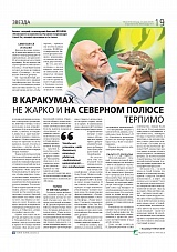 В Каракумах не жарко и на Северном полюсе терпимо