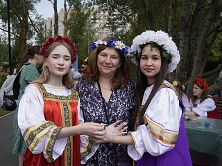 На Школьном озере отметили День семьи, любви и верности